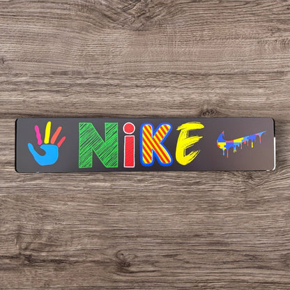 Tablilla Euro Customizada Larga Autismo