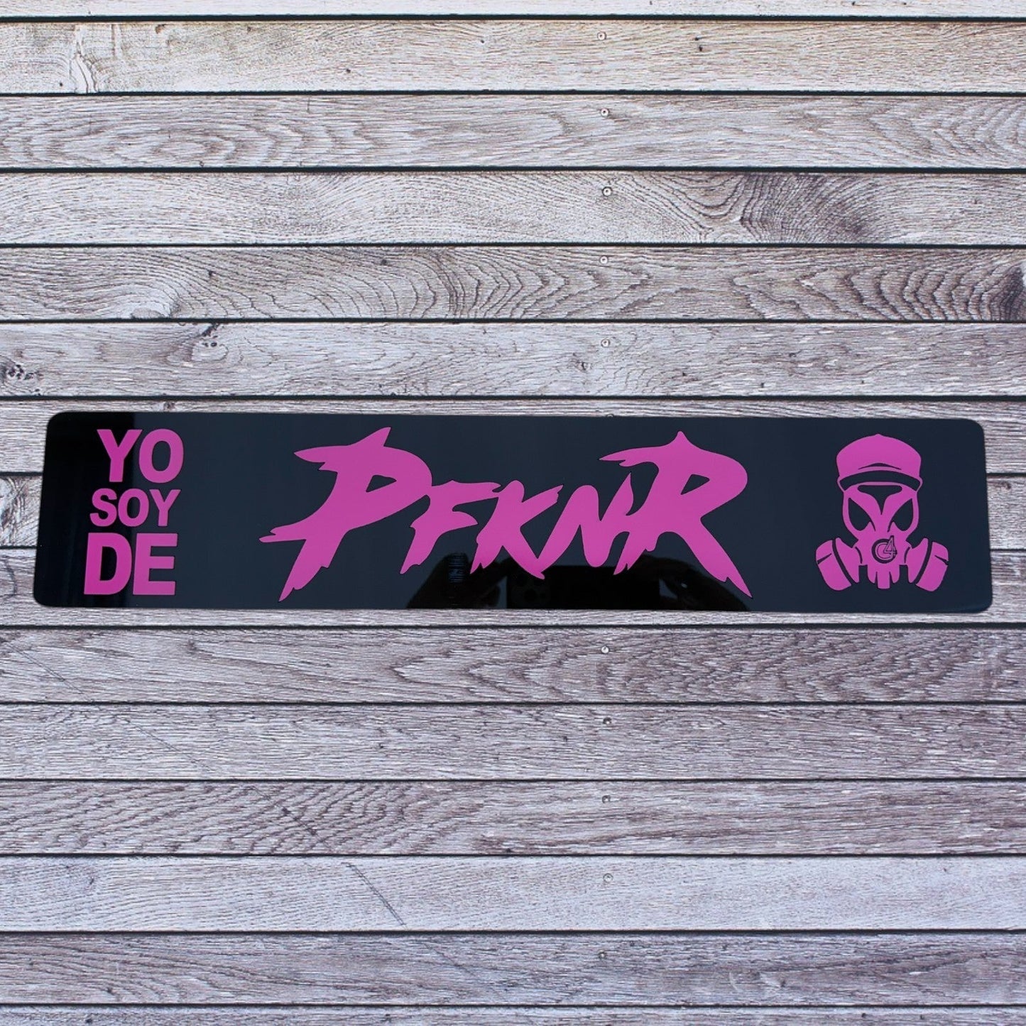 Tablilla Acrilico / Vinyl Euro PFKNR, Boricua , Puerto Rico Real G4