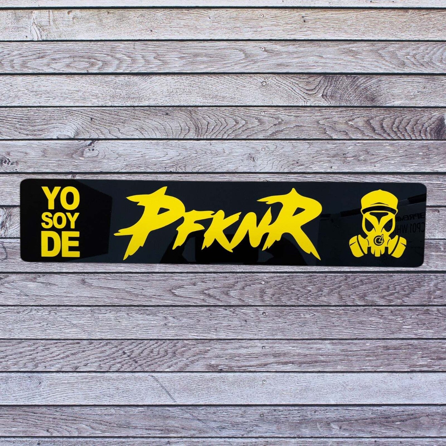 Tablilla Acrilico / Vinyl Euro PFKNR, Boricua , Puerto Rico Real G4