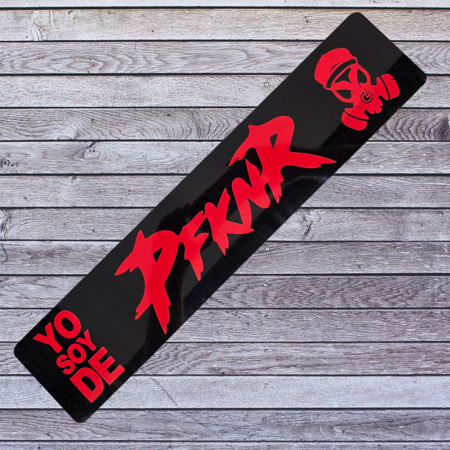 Tablilla Acrilico / Vinyl Euro PFKNR, Boricua , Puerto Rico Real G4