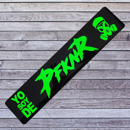 Tablilla Acrilico / Vinyl Euro PFKNR, Boricua , Puerto Rico Real G4