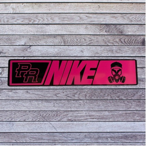 Tablilla Euro Acrilico/Vinyl Nike PR Custom, Real G4 Life Boricua, Puerto Rico