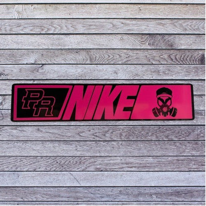 Tablilla Euro Acrilico/Vinyl Nike PR Custom, Real G4 Life Boricua, Puerto Rico