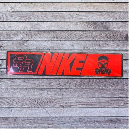 Tablilla Euro Acrilico/Vinyl Nike PR Custom, Real G4 Life Boricua, Puerto Rico