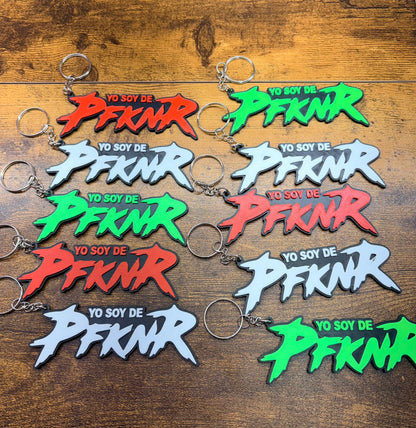 Yo soy de PFKNR LLaveros Pack of 12